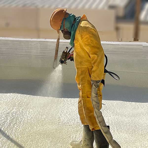 Application of Waterproofing Solution